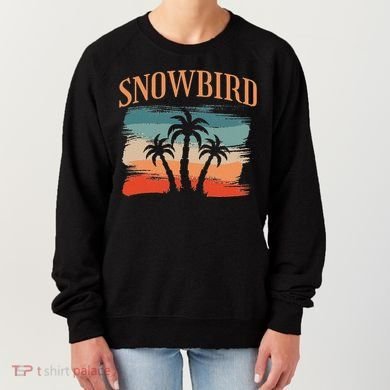 Snowbird Adults And Vacation Blue Women's Sweatshirt