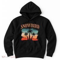 Snowbird Adults And Vacation Blue Hoodie thumb 0