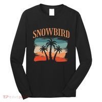 Snowbird Adults And Vacation Blue Long Sleeve Shirt thumb 0