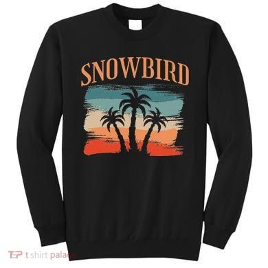 Snowbird Adults And Vacation Blue Sweatshirt