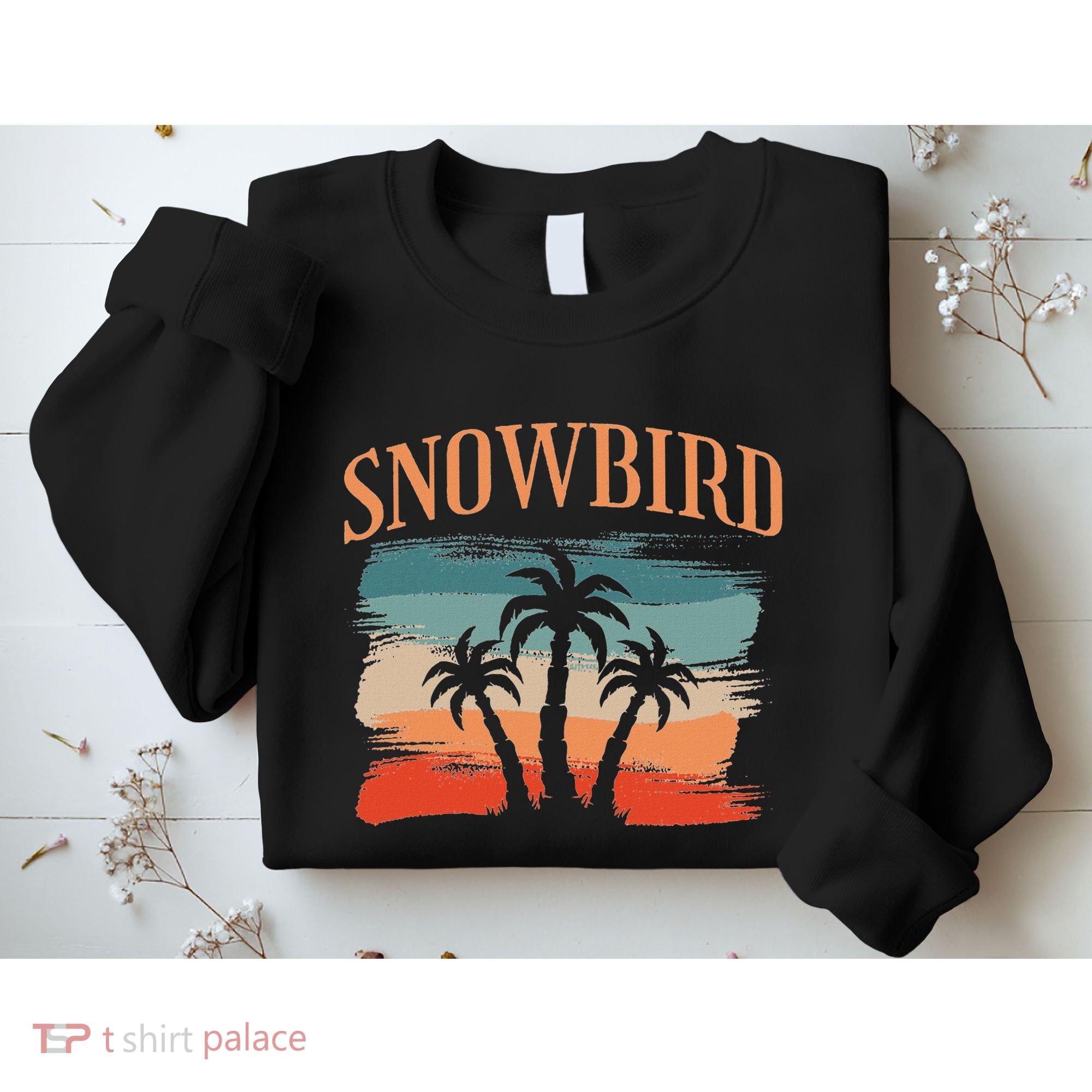 Snowbird Adults And Vacation Blue Sweatshirt