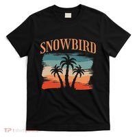 Snowbird Adults And Vacation Blue T-Shirt thumb 0
