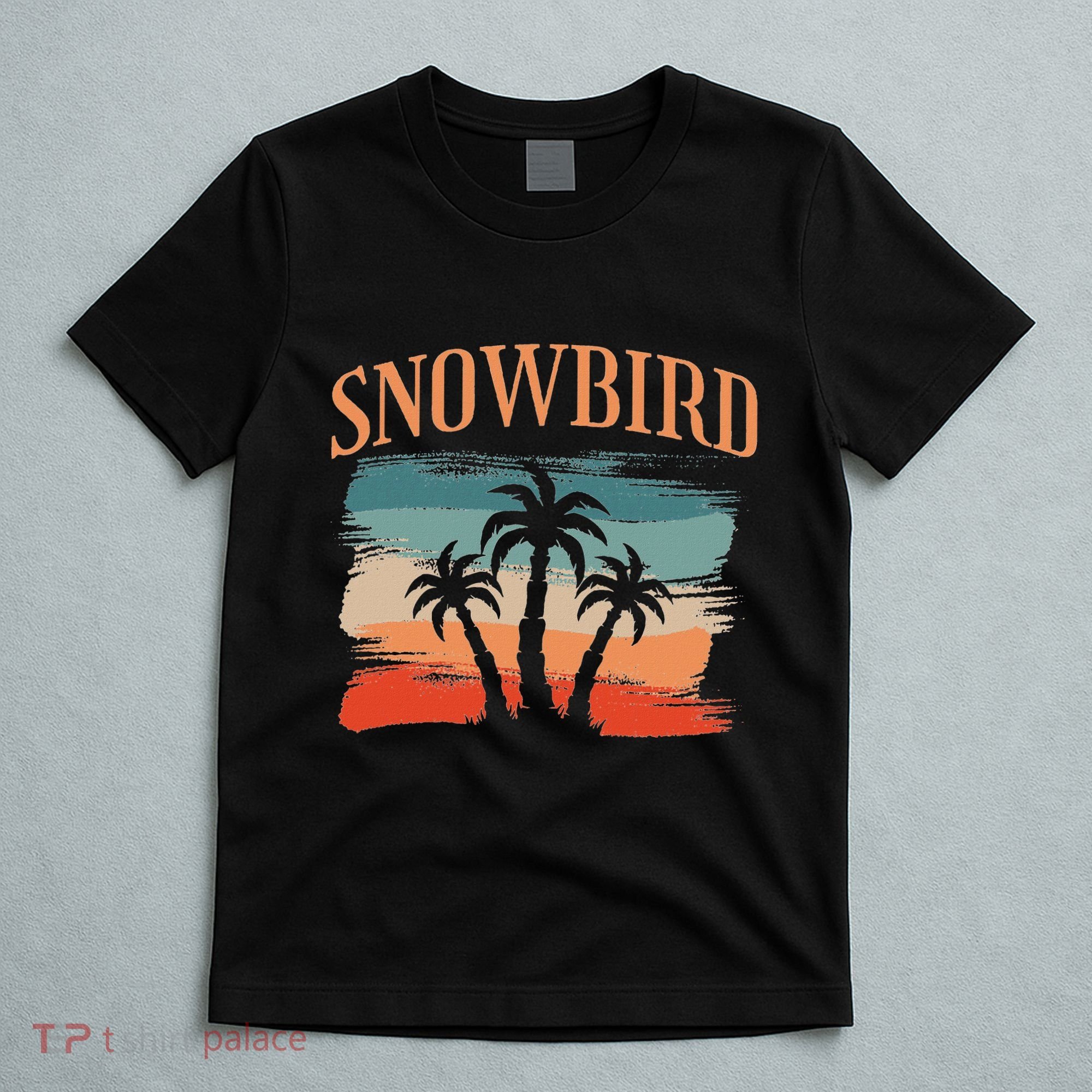 Snowbird Adults And Vacation Blue T-Shirt