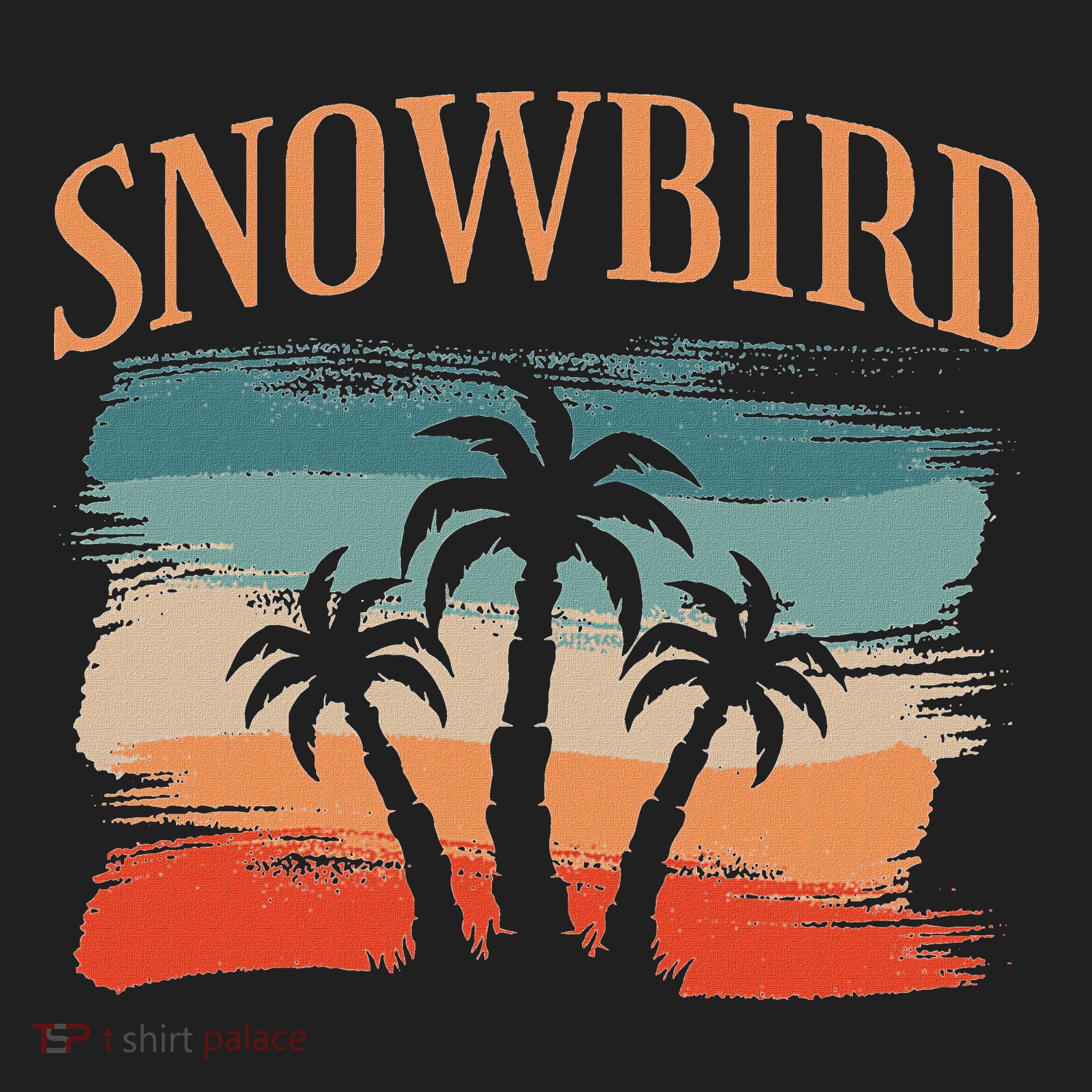 Snowbird Adults And Vacation Blue Beanie