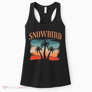 Snowbird Adults And Vacation Blue Women's Tank Top