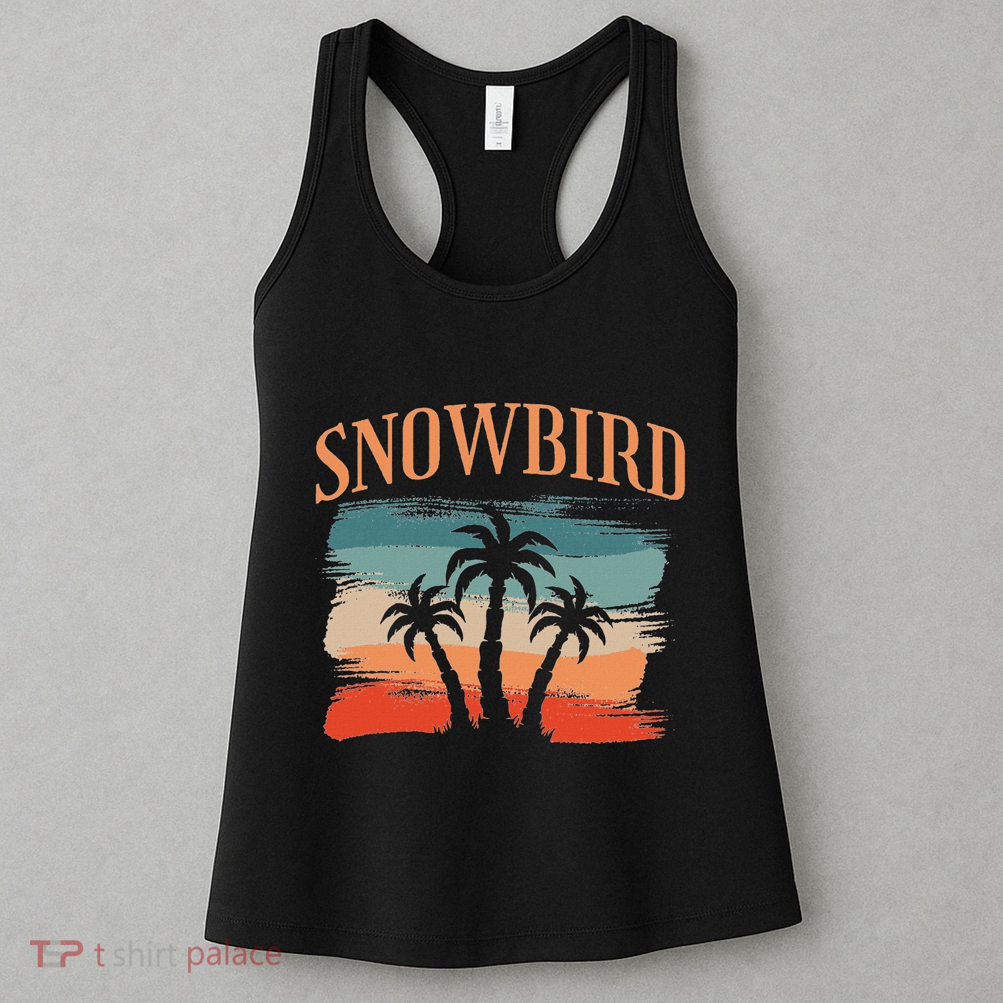 Snowbird Adults And Vacation Blue Women's Tank Top