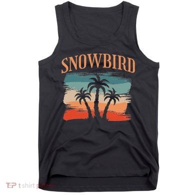 Snowbird Adults And Vacation Blue Tank Top