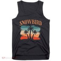 Snowbird Adults And Vacation Blue Tank Top thumb 0