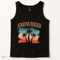 Snowbird Adults And Vacation Blue Tank Top thumb 2