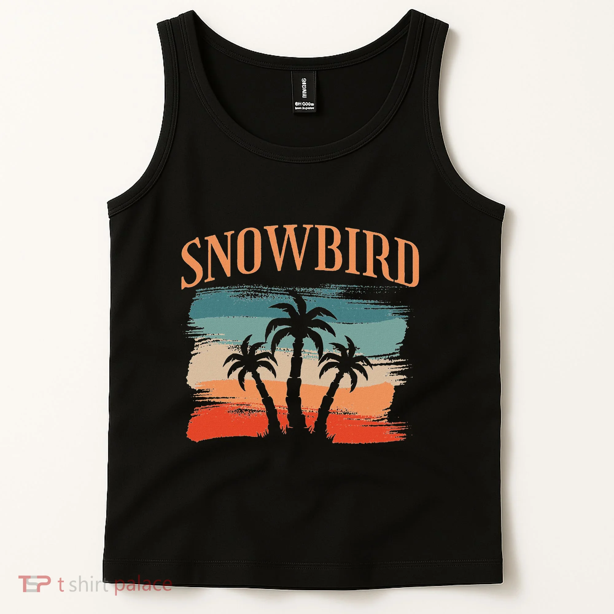 Snowbird Adults And Vacation Blue Tank Top