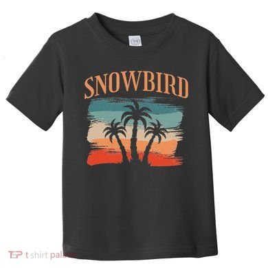 Snowbird Adults And Vacation Blue Toddler T-Shirt