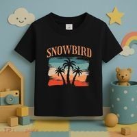 Snowbird Adults And Vacation Blue Toddler T-Shirt thumb 3