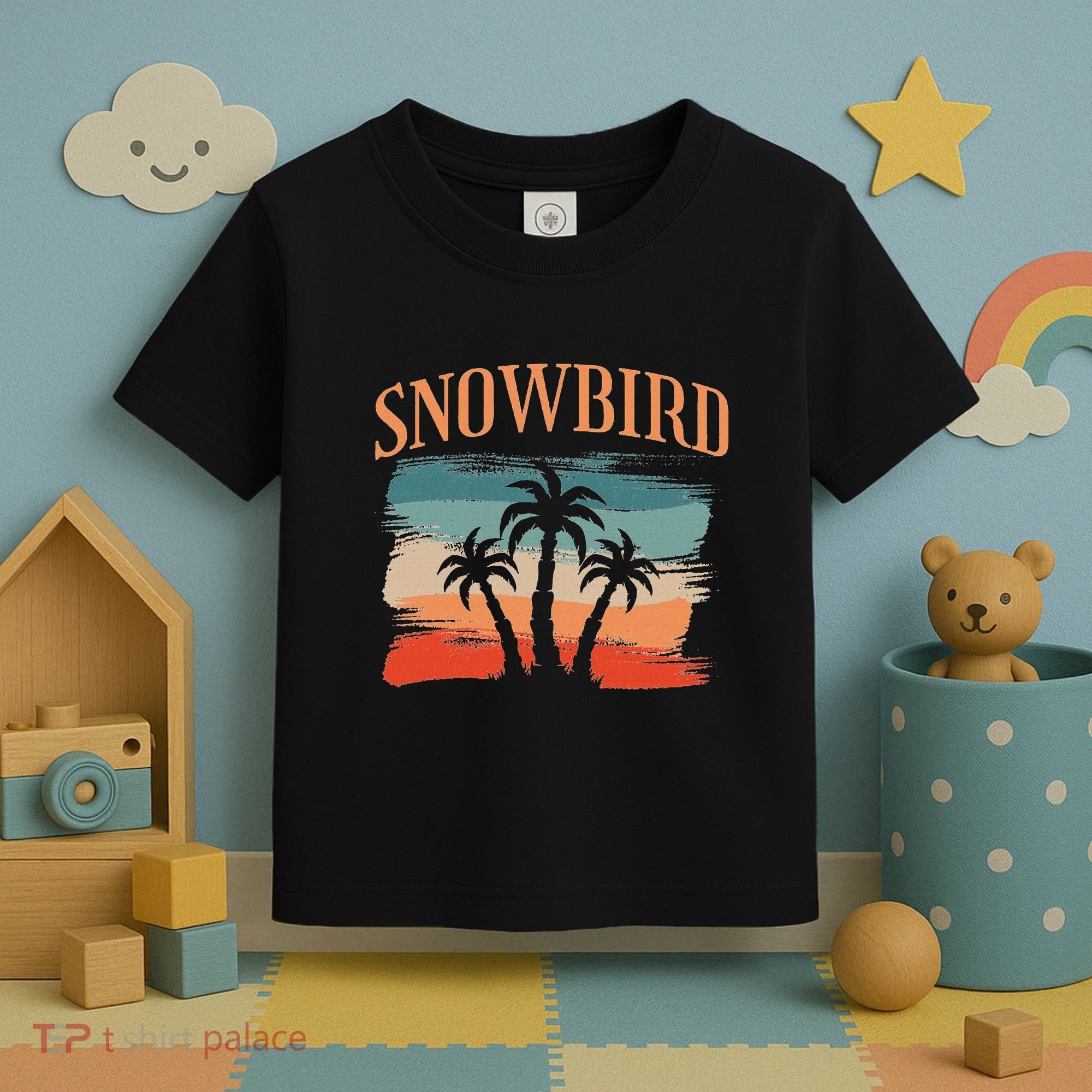 Snowbird Adults And Vacation Blue Toddler T-Shirt