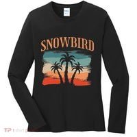 Snowbird Adults And Vacation Blue Women's Long Sleeve Shirt thumb 0