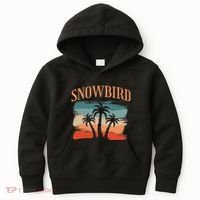 Snowbird Adults And Vacation Blue Kids Hoodie thumb 0