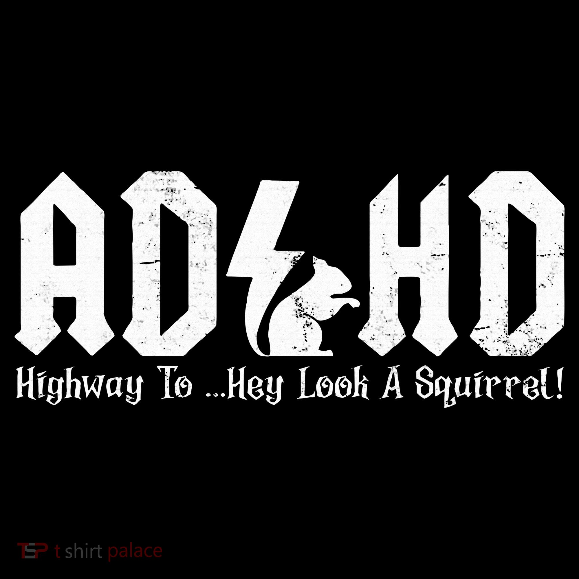 Squirrels Animal Adhd Highway To Hey Look A Squirrel Kids Sweatshirt