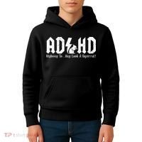 Squirrels Animal Adhd Highway To Hey Look A Squirrel Kids Hoodie thumb 4