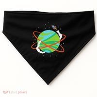 Spacecraft Approaching A Distant Exoplanet USA-Made Doggie Bandana thumb 0
