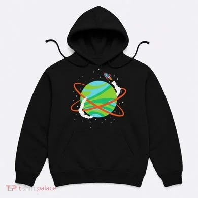 Spacecraft Approaching A Distant Exoplanet Hoodie