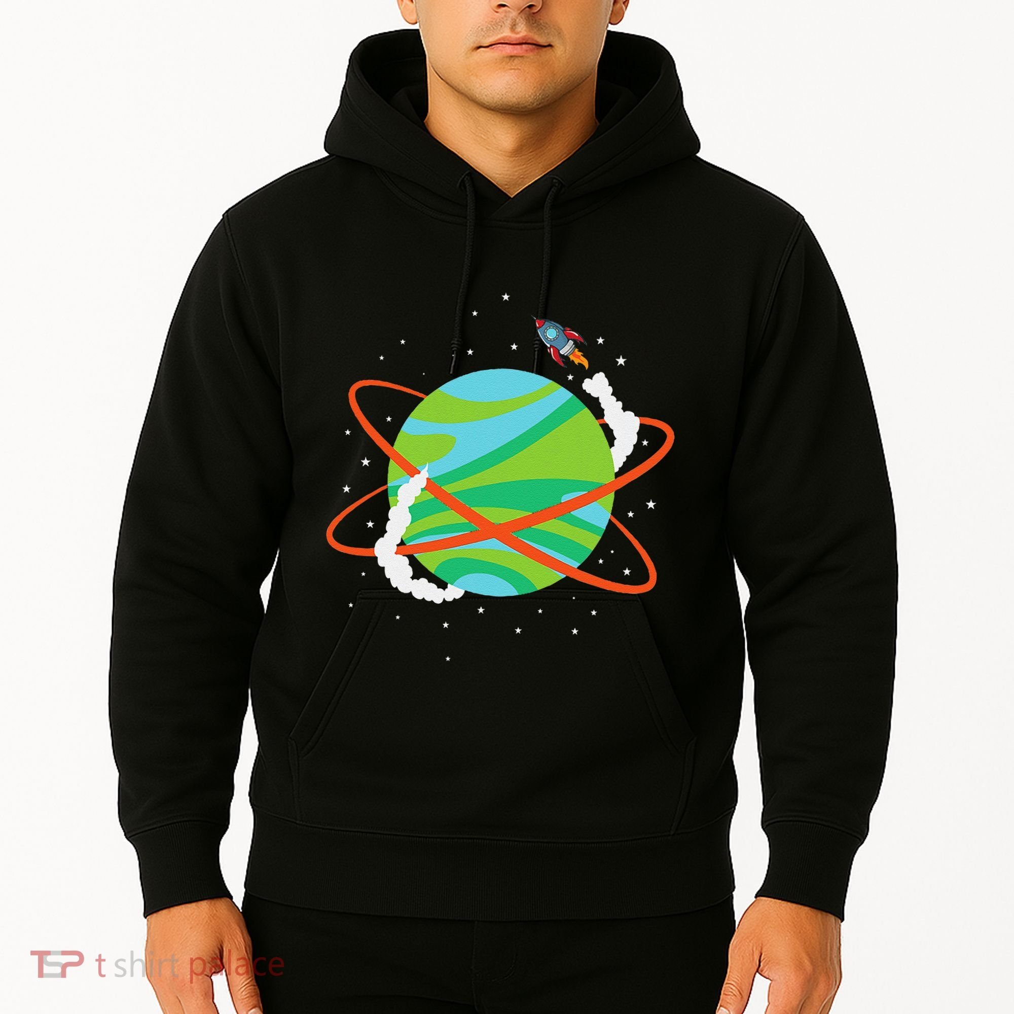 Spacecraft Approaching A Distant Exoplanet Hoodie