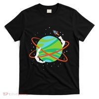 Spacecraft Approaching A Distant Exoplanet T-Shirt thumb 0