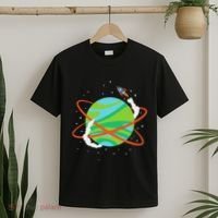 Spacecraft Approaching A Distant Exoplanet T-Shirt thumb 2