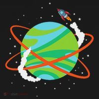 Spacecraft Approaching A Distant Exoplanet T-Shirt thumb 7