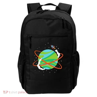 Spacecraft Approaching A Distant Exoplanet Backpack