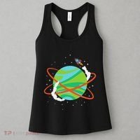Spacecraft Approaching A Distant Exoplanet Women's Tank Top thumb 3