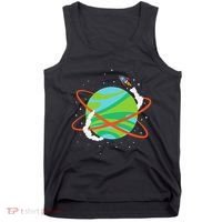 Spacecraft Approaching A Distant Exoplanet Tank Top thumb 0
