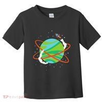 Spacecraft Approaching A Distant Exoplanet Toddler T-Shirt thumb 0