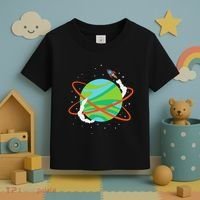 Spacecraft Approaching A Distant Exoplanet Toddler T-Shirt thumb 3