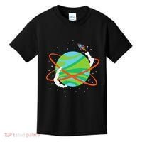Spacecraft Approaching A Distant Exoplanet Kids T-Shirt thumb 0