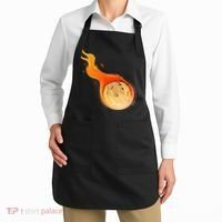 Stone Asteroid Belt Meteorite Flying Space Rock Astronomy Apron thumb 2