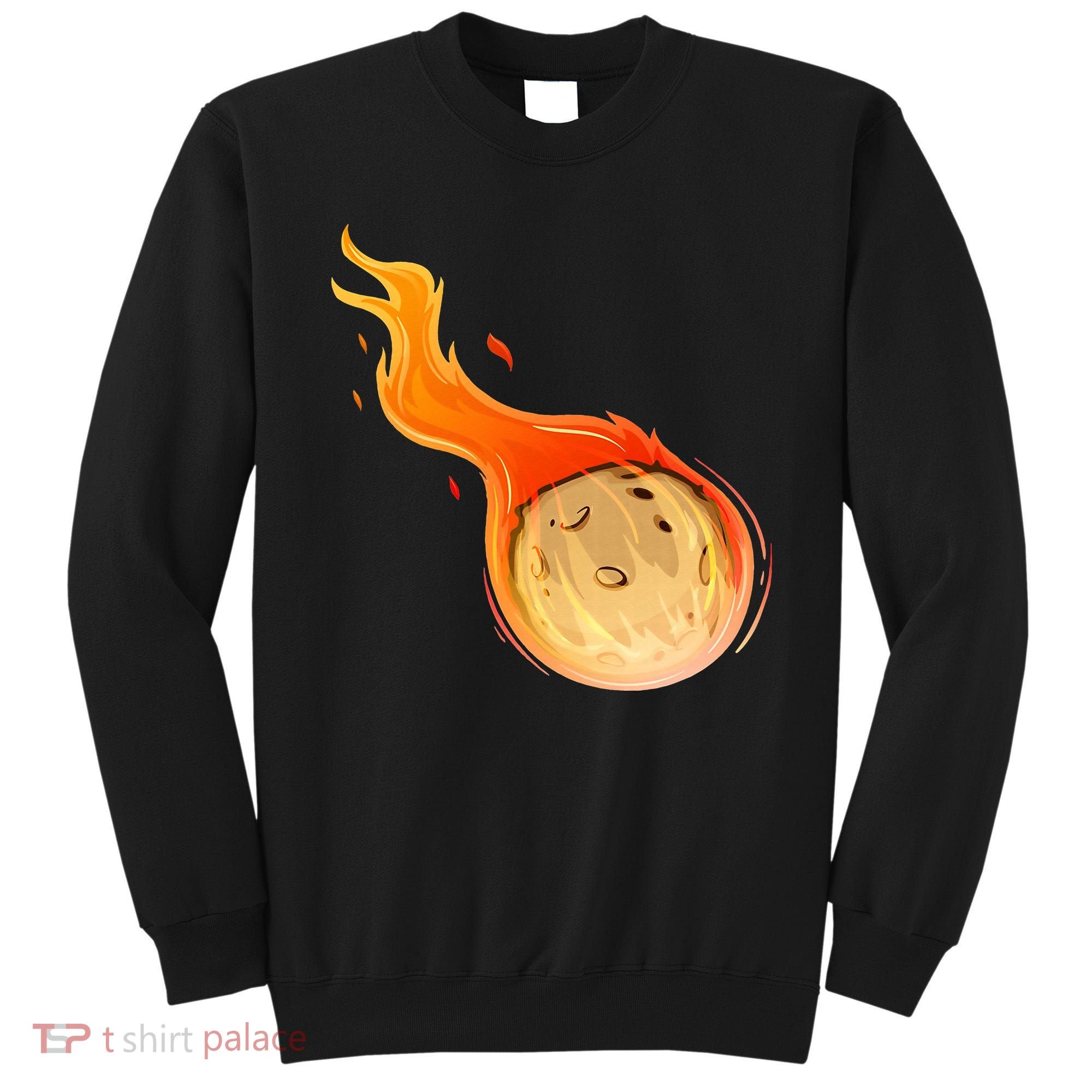 Stone Asteroid Belt Meteorite Flying Space Rock Astronomy Sweatshirt