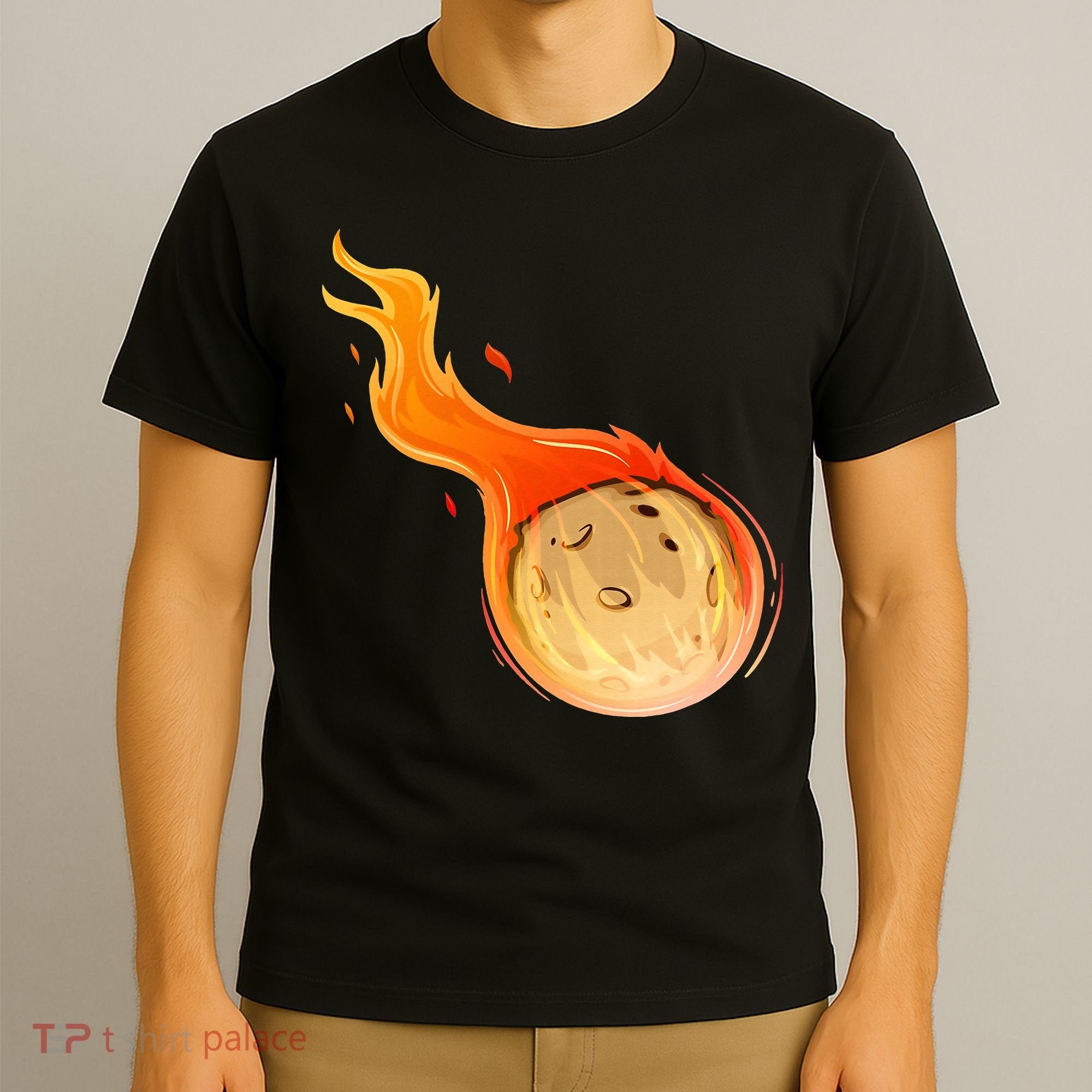 Stone Asteroid Belt Meteorite Flying Space Rock Astronomy T-Shirt