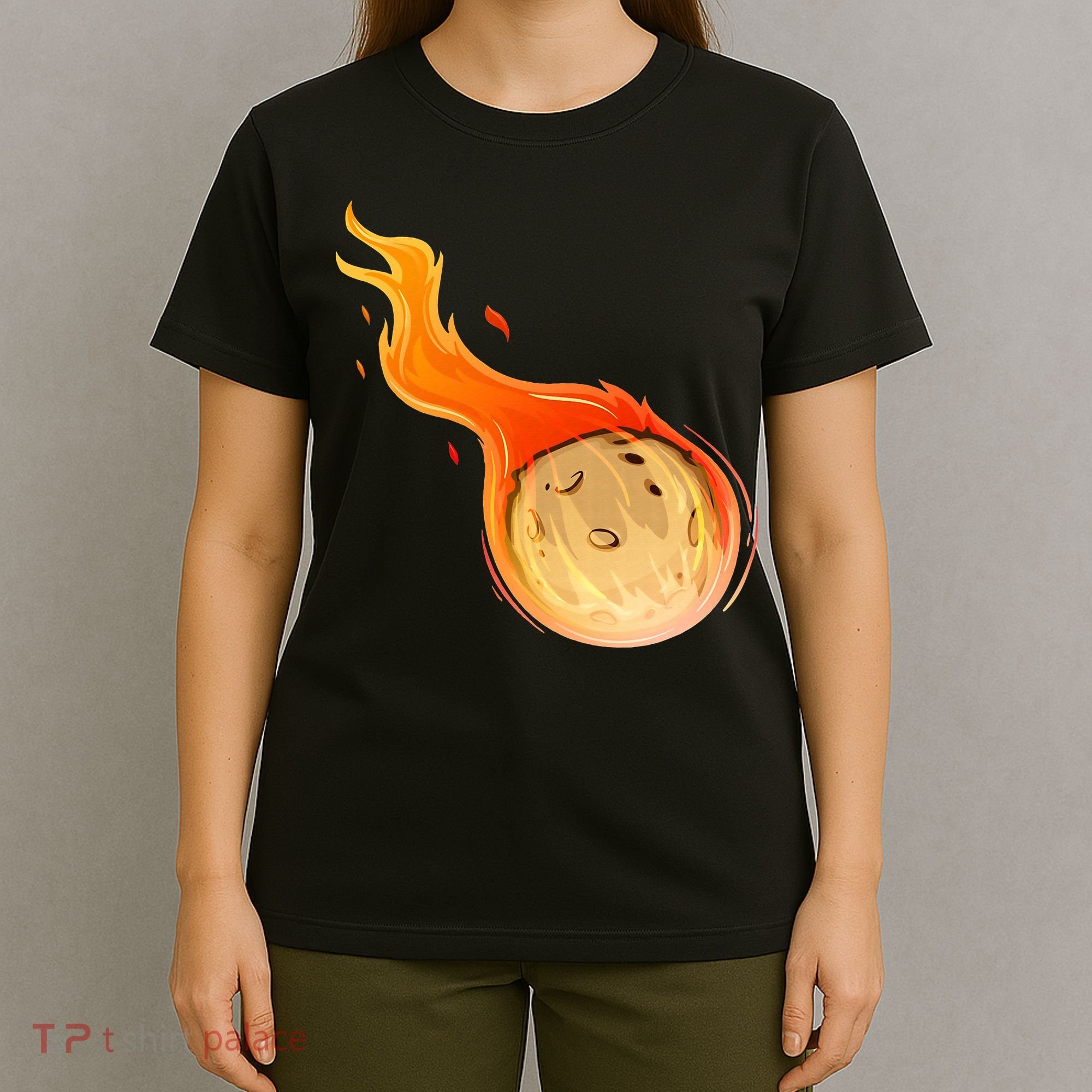 Stone Asteroid Belt Meteorite Flying Space Rock Astronomy T-Shirt