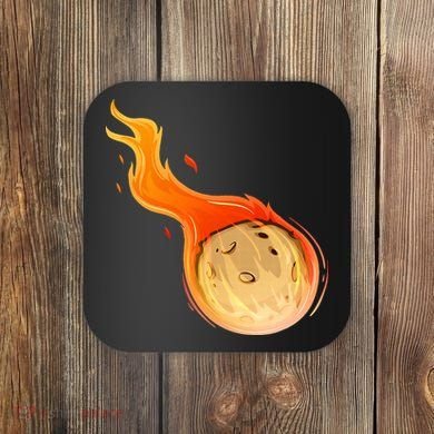 Stone Asteroid Belt Meteorite Flying Space Rock Astronomy Coaster