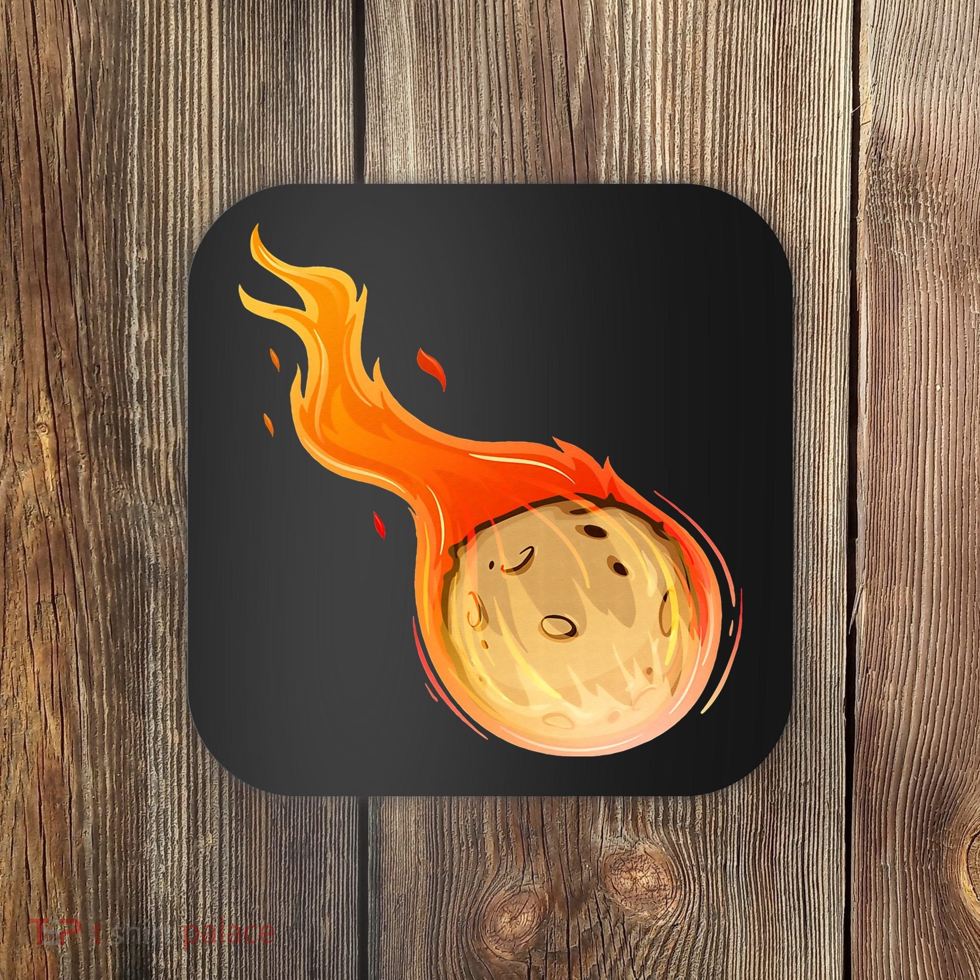 Stone Asteroid Belt Meteorite Flying Space Rock Astronomy Coaster