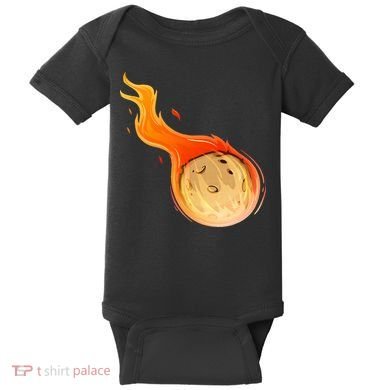 Stone Asteroid Belt Meteorite Flying Space Rock Astronomy Baby Bodysuit