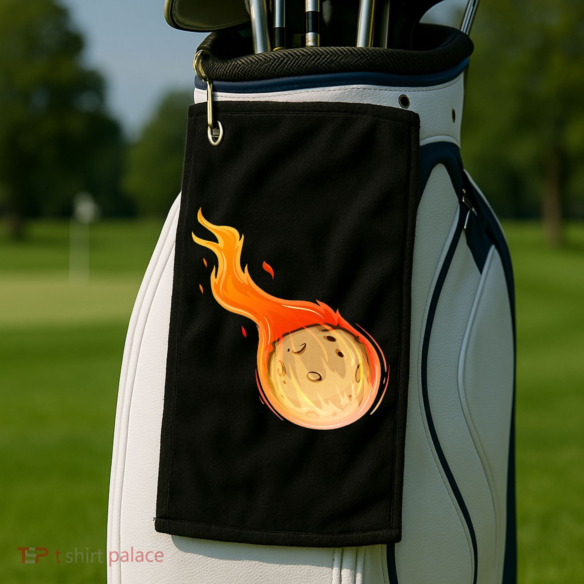 Stone Asteroid Belt Meteorite Flying Space Rock Astronomy Golf Towel
