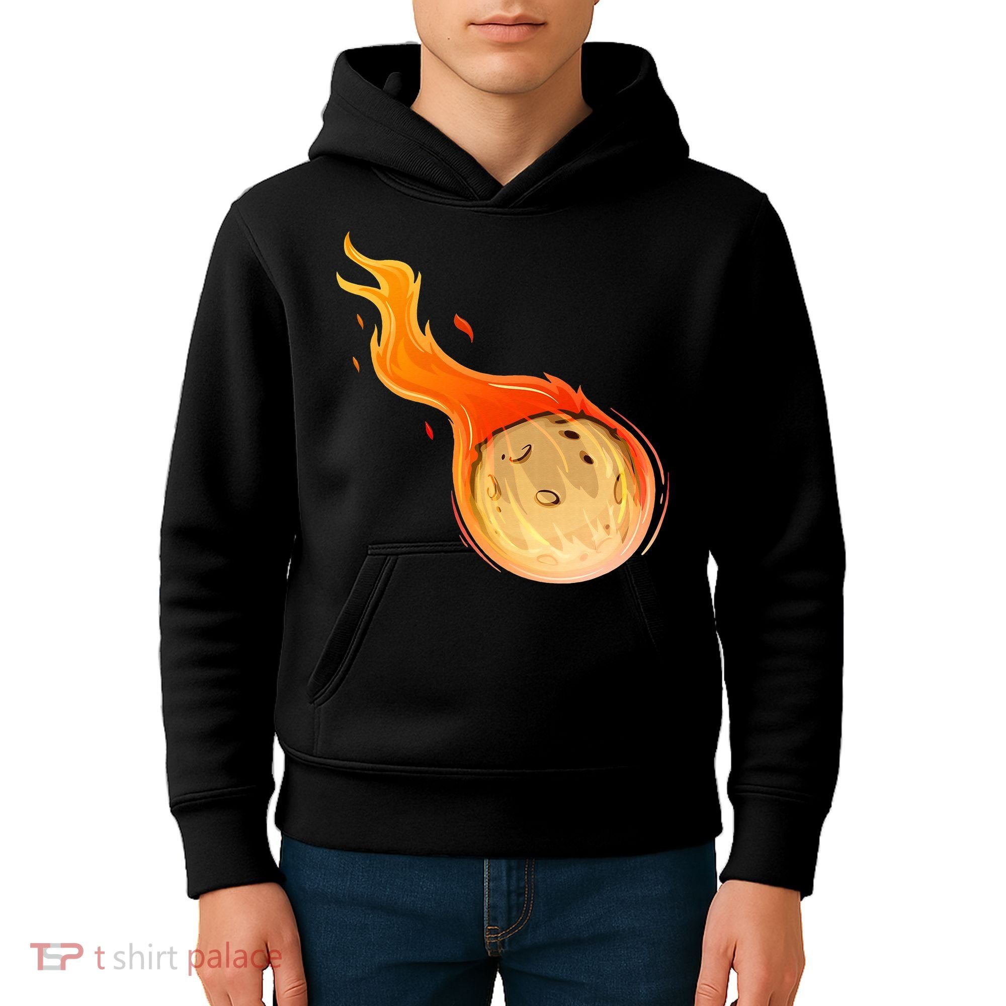 Stone Asteroid Belt Meteorite Flying Space Rock Astronomy Kids Hoodie