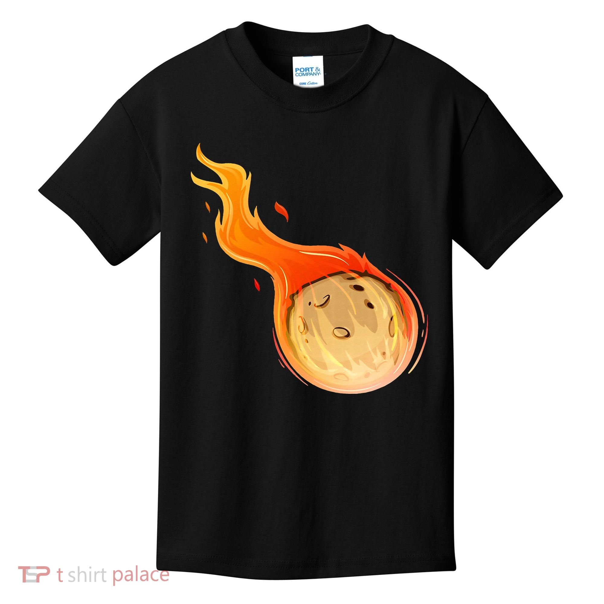 Stone Asteroid Belt Meteorite Flying Space Rock Astronomy Kids T-Shirt