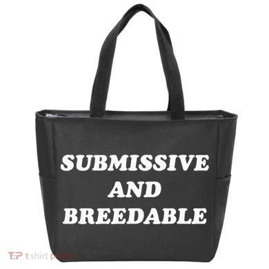 Submissive And Breedable Meme Tote Bag