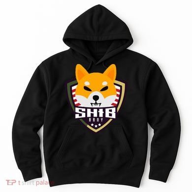 Shiba Army Badge Crest Hoodie