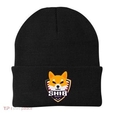 Shiba Army Badge Crest Beanie