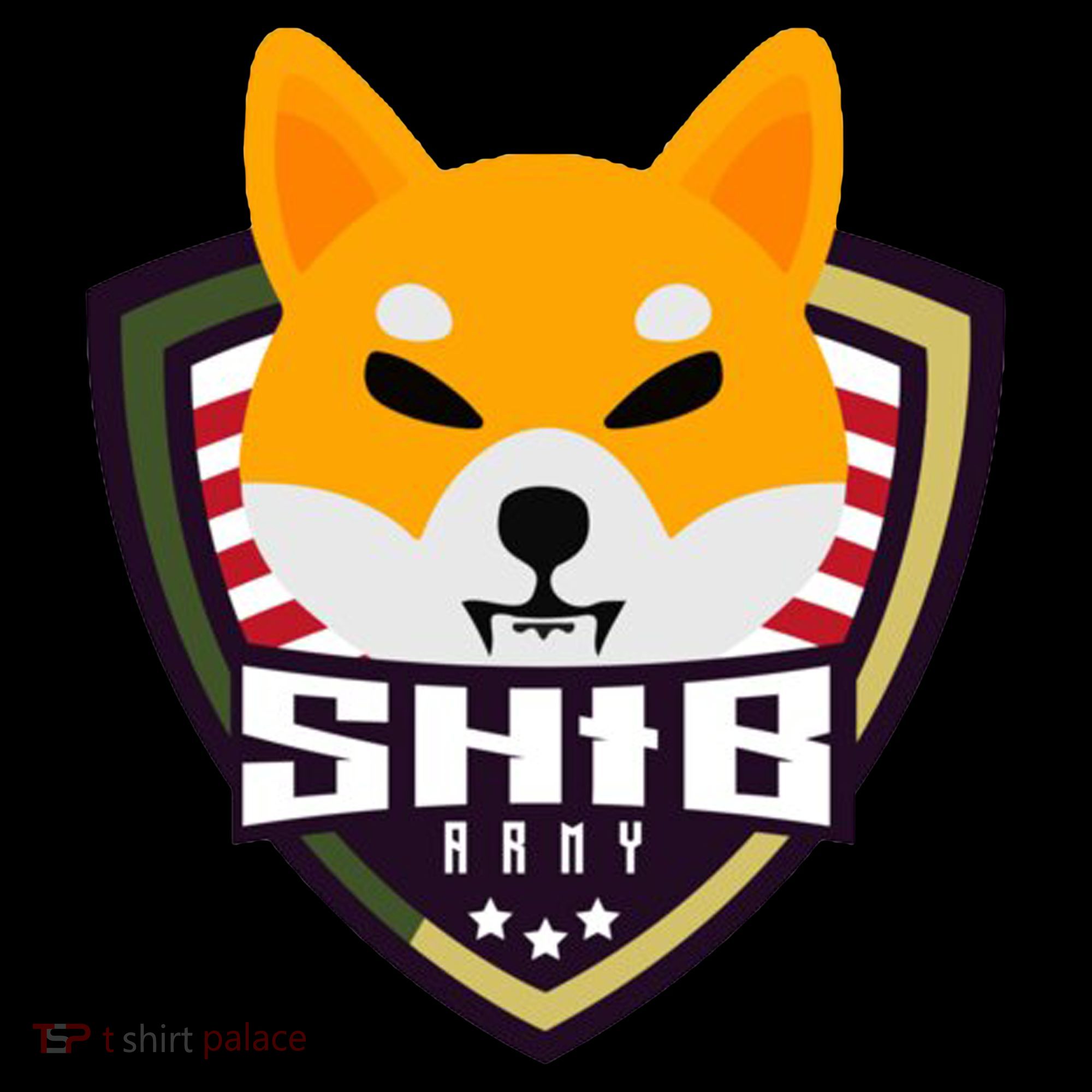 Shiba Army Badge Crest Mousepad