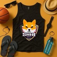 Shiba Army Badge Crest Tank Top thumb 4