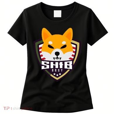 Shiba Army Badge Crest Women's T-Shirt