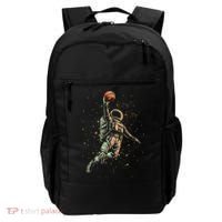 Space Astronaut Basketball Player Funny Backpack thumb 0
